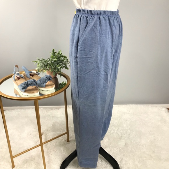 ALFRED DUNNER Light Blue Cozy Pants Size 14 - Picture 5 of 8